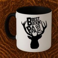 Best Buckin Papa Ever Coffee Mug thumb 2