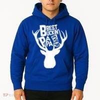 Best Buckin Papa Ever Hoodie thumb 2