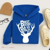 Best Buckin Papa Ever Hoodie thumb 4