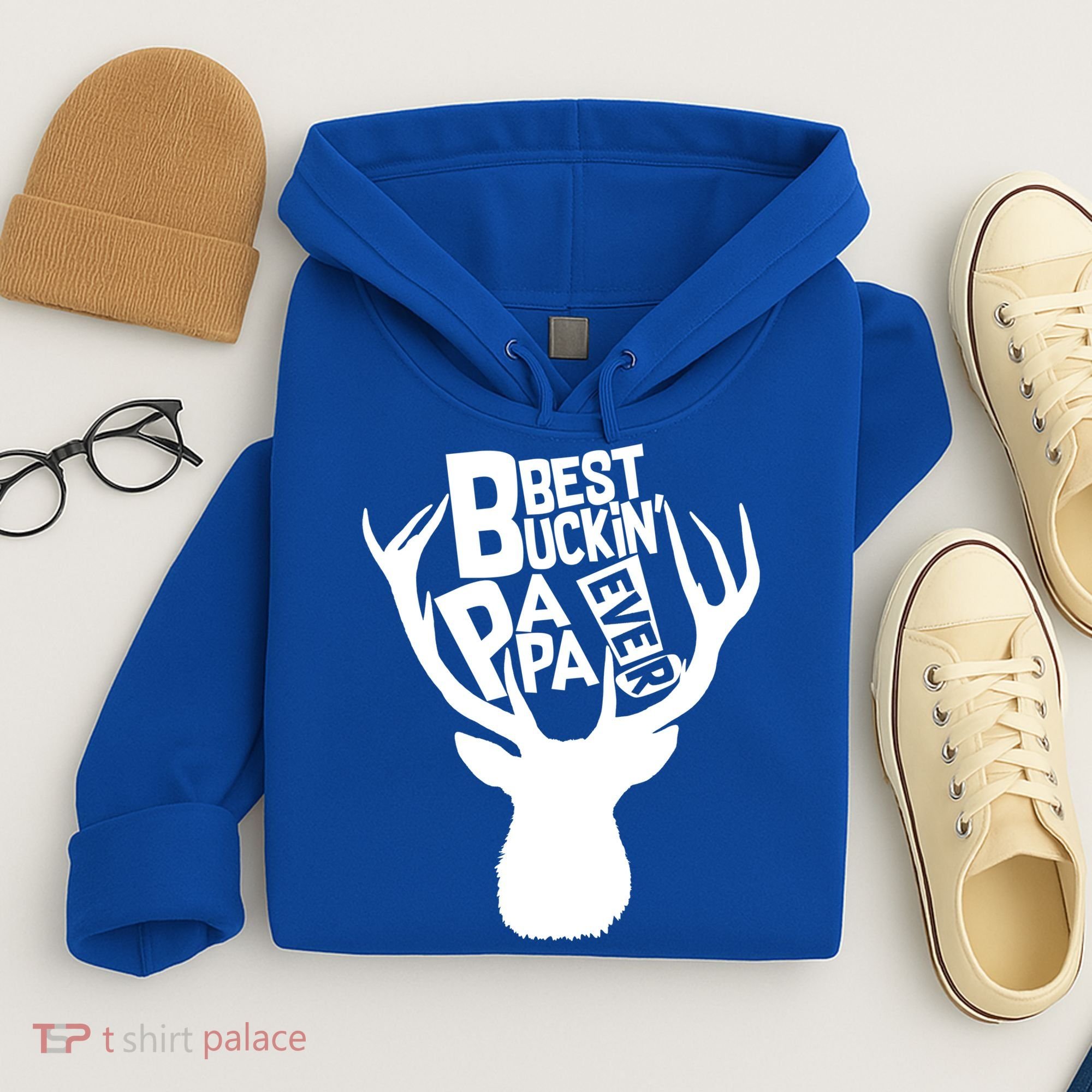 Best Buckin Papa Ever Hoodie