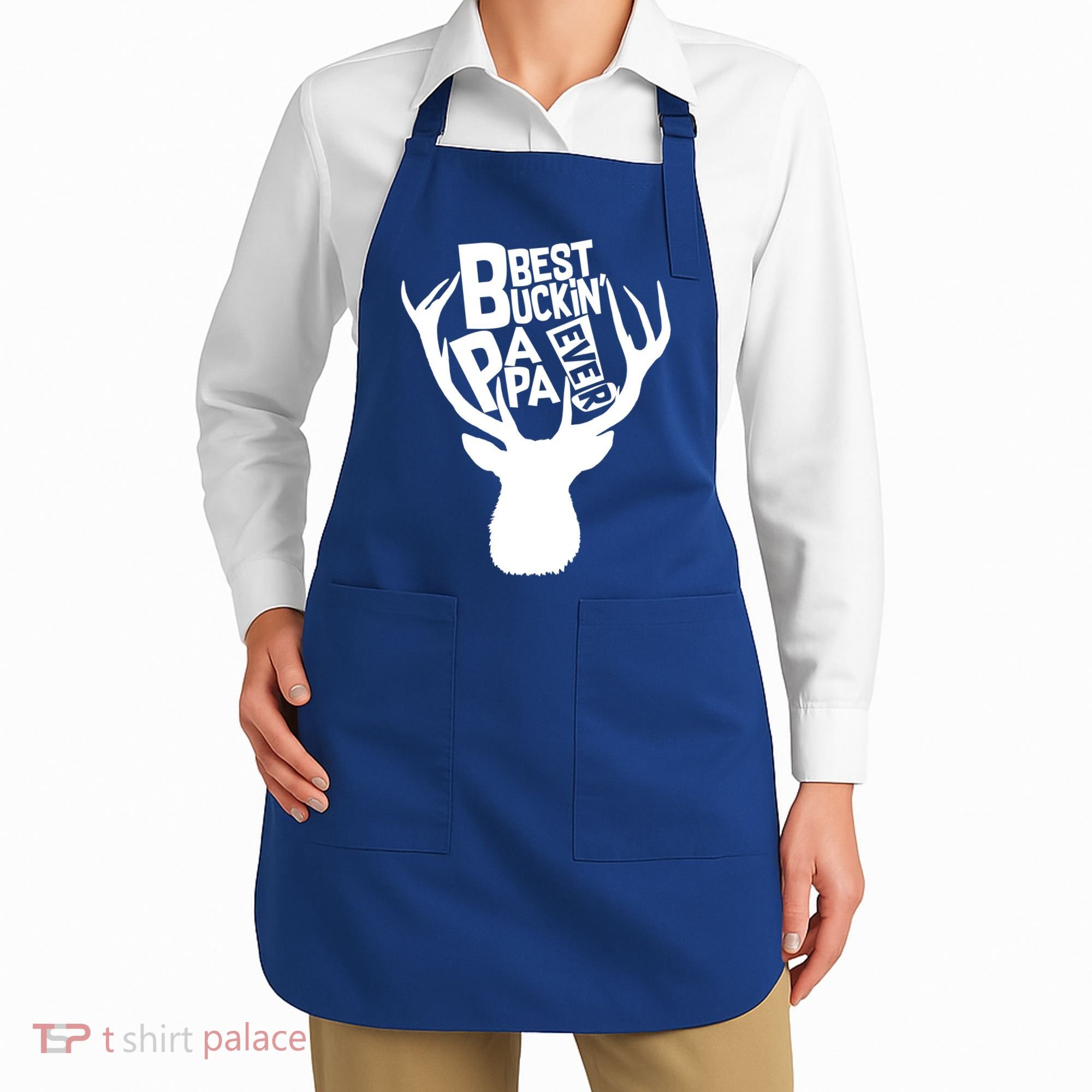 Best Buckin Papa Ever Apron