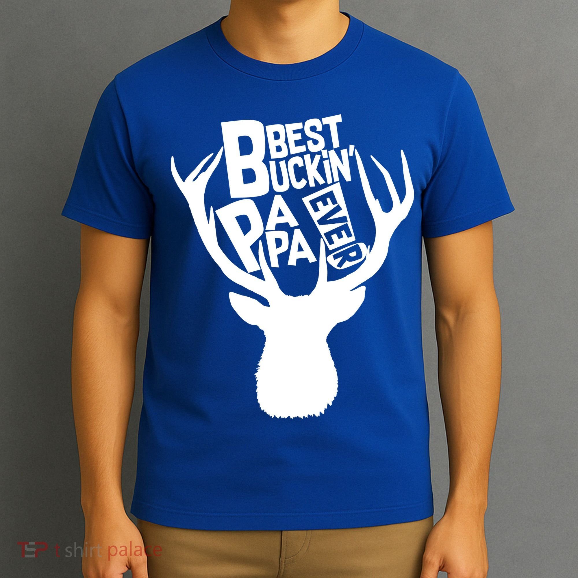 Best Buckin Papa Ever T-Shirt