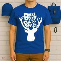 Best Buckin Papa Ever T-Shirt thumb 6