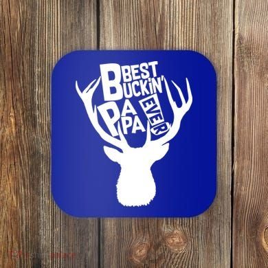 Best Buckin Papa Ever Coaster