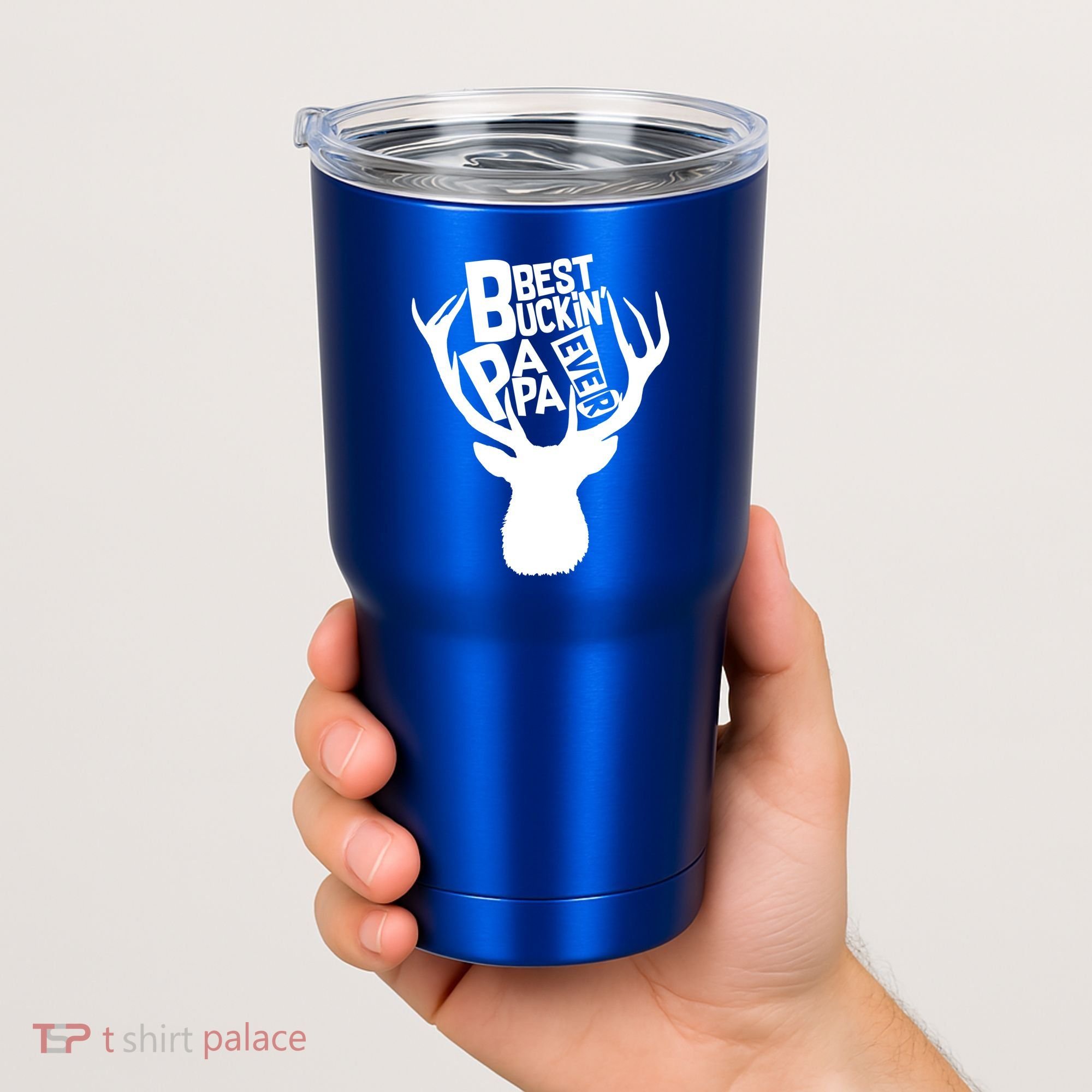 Best Buckin Papa Ever Tumbler