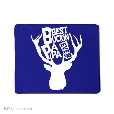Best Buckin Papa Ever Mousepad