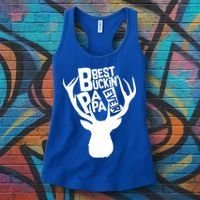Best Buckin Papa Ever Women's Tank Top thumb 3