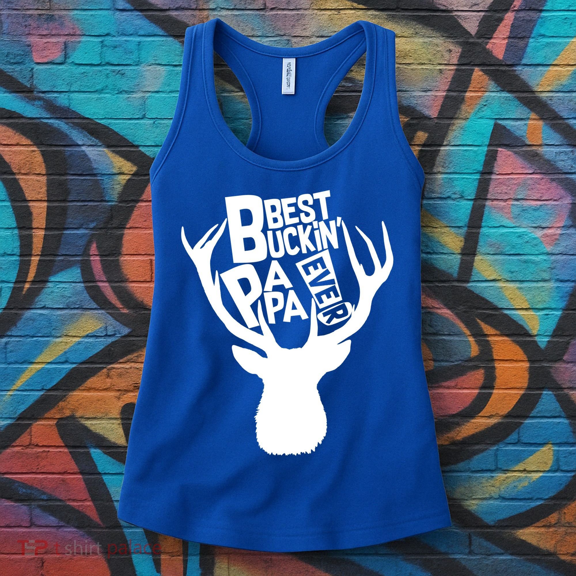 Best Buckin Papa Ever Women's Tank Top