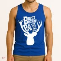 Best Buckin Papa Ever Tank Top thumb 3