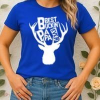 Best Buckin Papa Ever Women's T-Shirt thumb 2