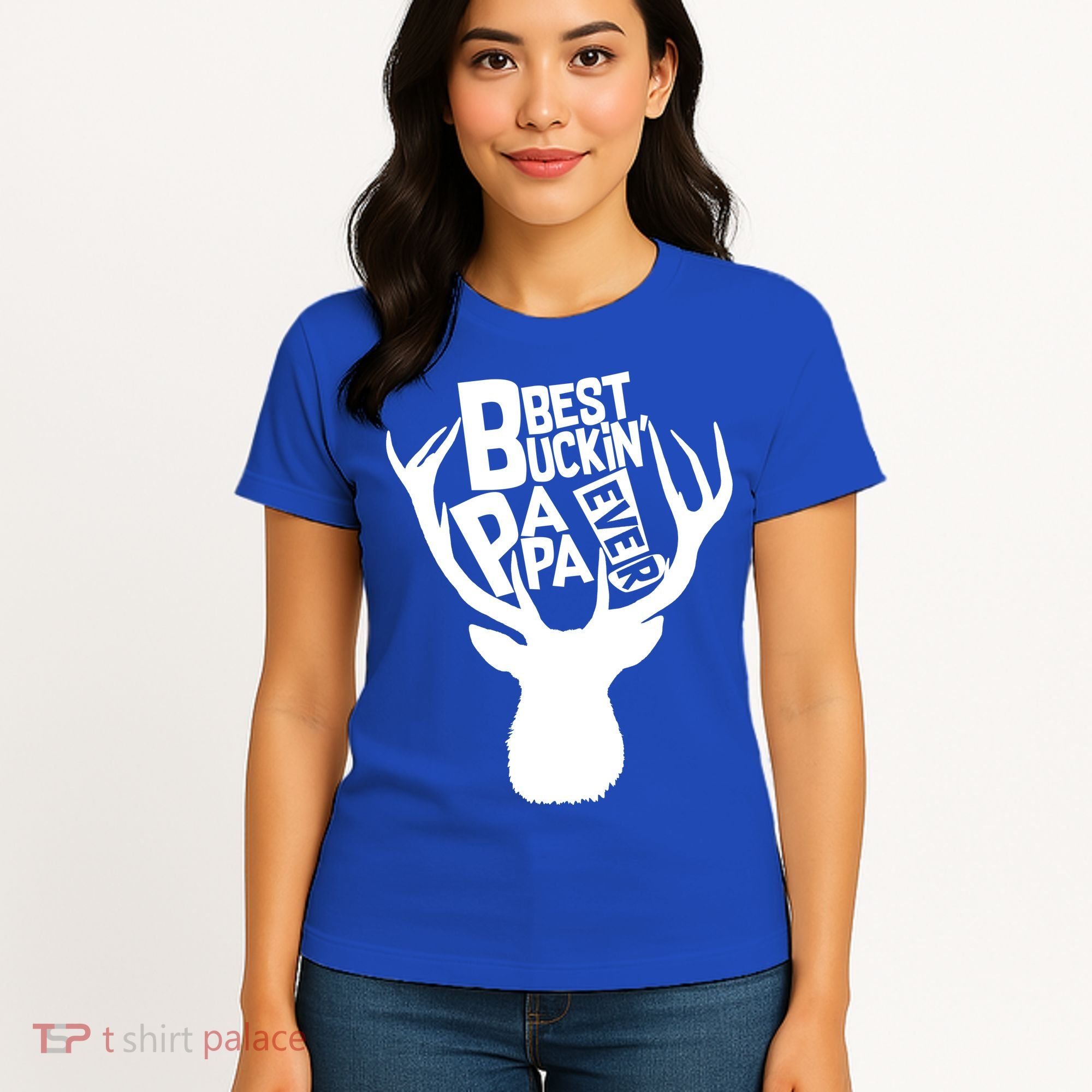 Best Buckin Papa Ever Women's T-Shirt
