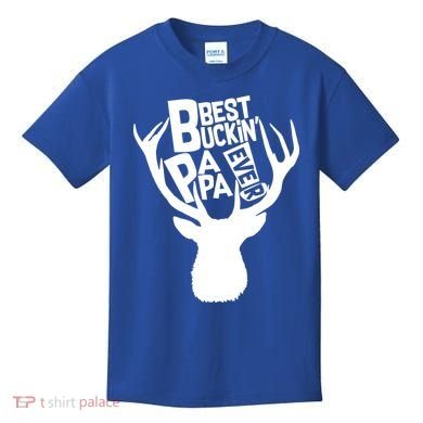 Best Buckin Papa Ever Kids T-Shirt
