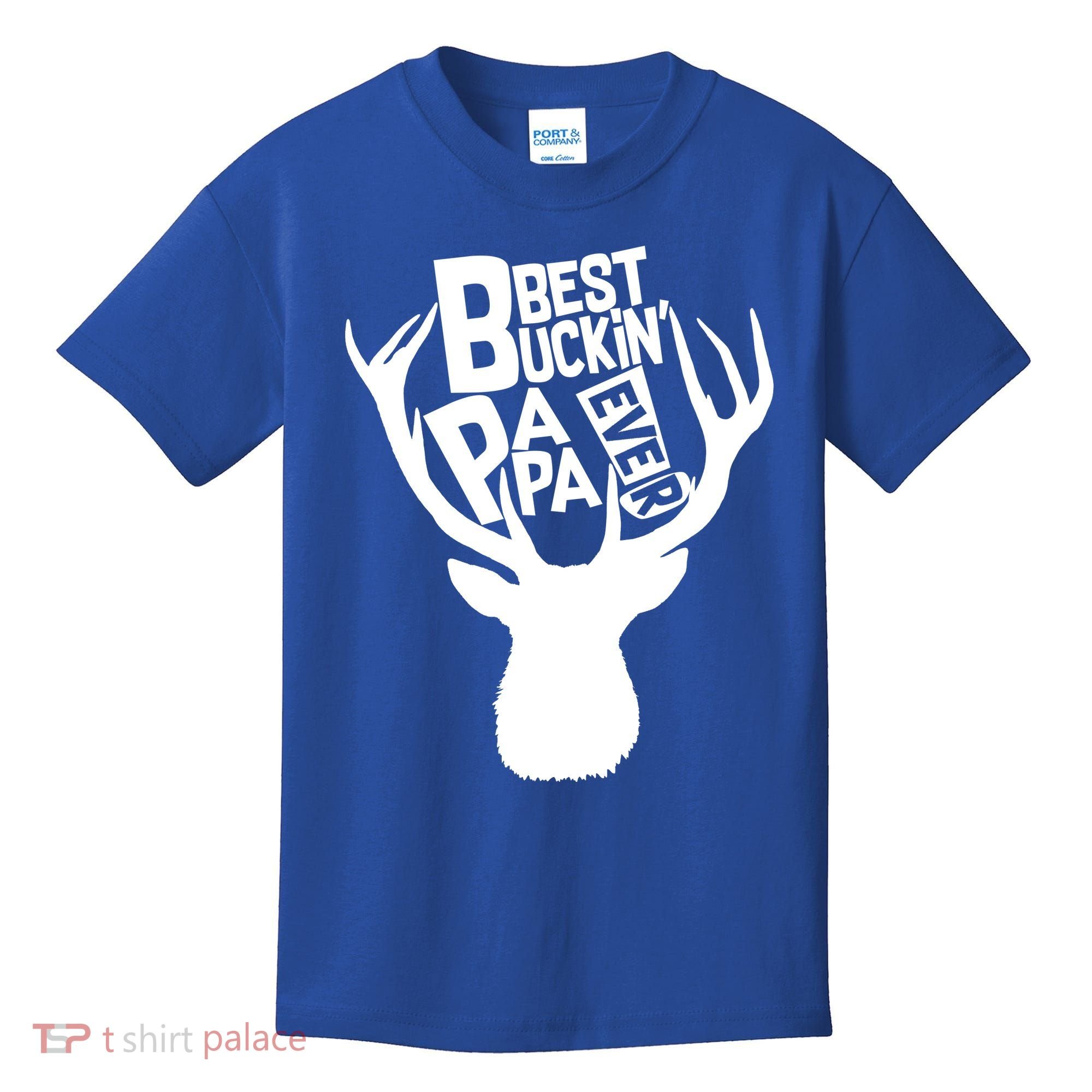 Best Buckin Papa Ever Kids T-Shirt