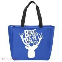 Best Buckin Papa Ever Tote Bag thumb 0