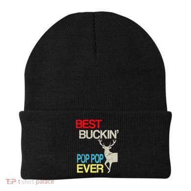 Best Buckin Pop Pop Beanie