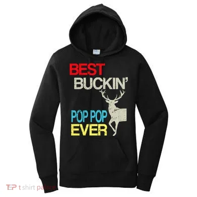 Best Buckin Pop Pop Women's Hoodie