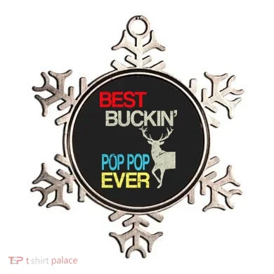 Best Buckin Pop Pop Ornament