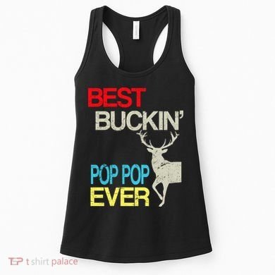 Best Buckin Pop Pop Women's Tank Top