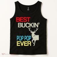 Best Buckin Pop Pop Tank Top thumb 2