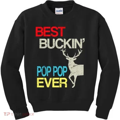 Best Buckin Pop Pop Kids Sweatshirt