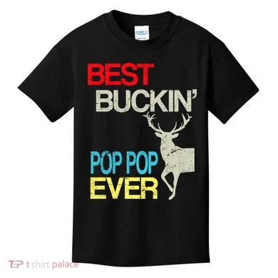 Best Buckin Pop Pop Kids T-Shirt