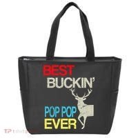 Best Buckin Pop Pop Tote Bag thumb 0