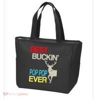 Best Buckin Pop Pop Tote Bag thumb 3