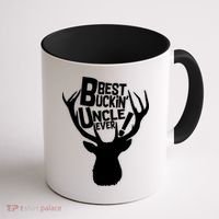 Best Buckin Uncle Ever Coffee Mug thumb 1