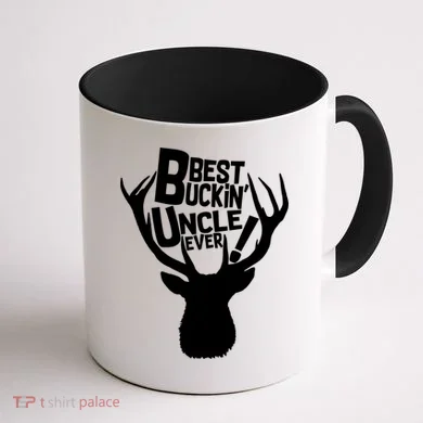 Best Buckin Uncle Ever Coffee Mug back