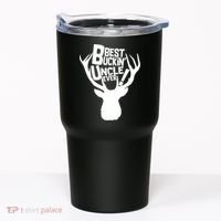 Best Buckin Uncle Ever Tumbler thumb 0