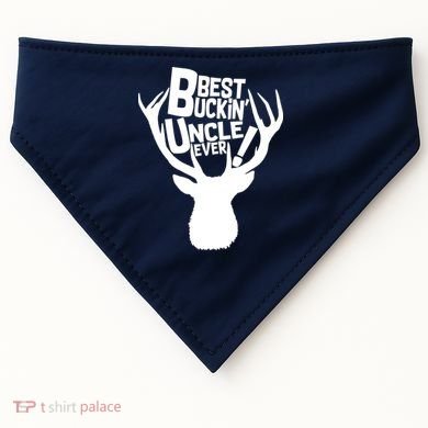 Best Buckin Uncle Ever USA-Made Doggie Bandana
