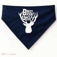 Best Buckin Uncle Ever USA-Made Doggie Bandana thumb 0