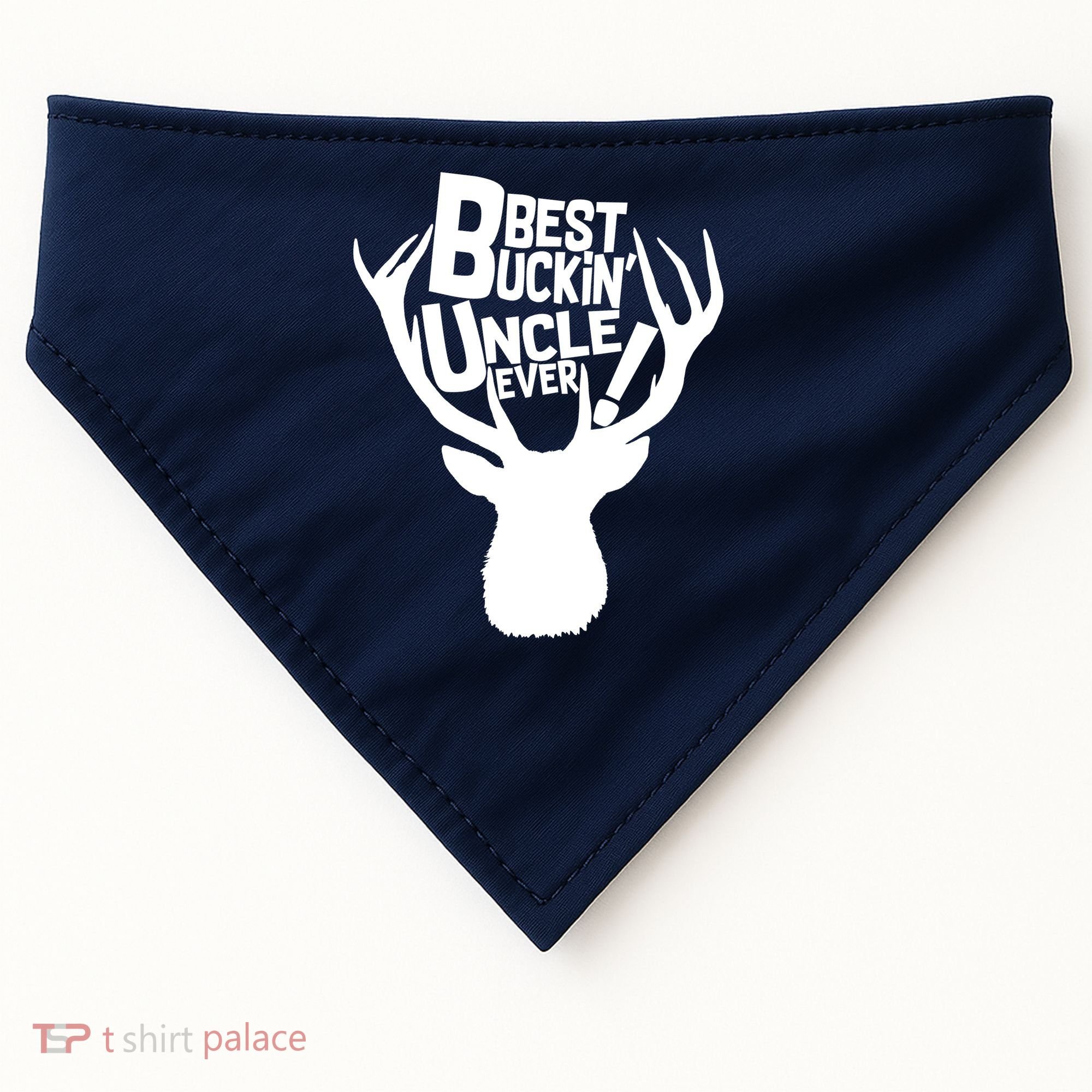 Best Buckin Uncle Ever USA-Made Doggie Bandana