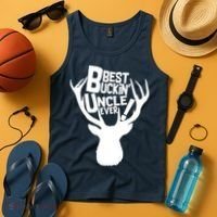 Best Buckin Uncle Ever Tank Top thumb 4