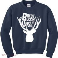 Best Buckin Uncle Ever Kids Sweatshirt thumb 0
