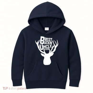 Best Buckin Uncle Ever Kids Hoodie