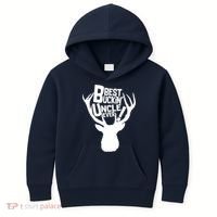 Best Buckin Uncle Ever Kids Hoodie thumb 0