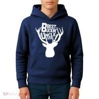 Best Buckin Uncle Ever Kids Hoodie thumb 4