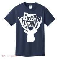 Best Buckin Uncle Ever Kids T-Shirt thumb 0