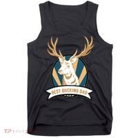 Best Bucking Dad Tank Top thumb 0