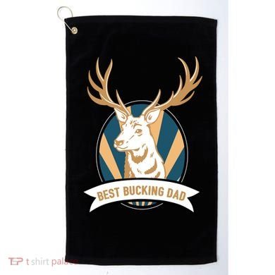 Best Bucking Dad Golf Towel