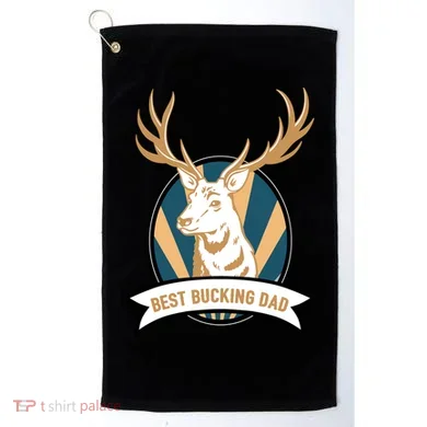 Best Bucking Dad Golf Towel