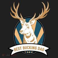 Best Bucking Dad Golf Towel thumb 3