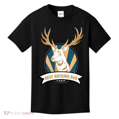 Best Bucking Dad Kids T-Shirt
