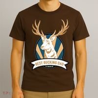 Best Bucking Dad T-Shirt thumb 3