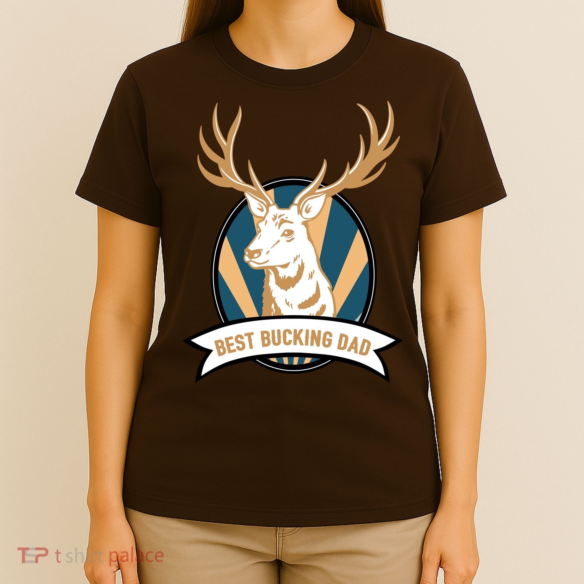 Best Bucking Dad T-Shirt