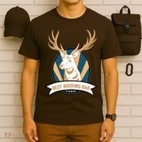 Best Bucking Dad T-Shirt thumb 6