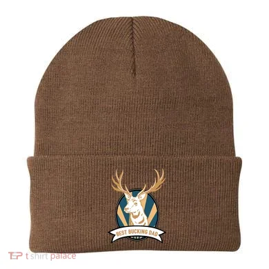 Best Bucking Dad Beanie
