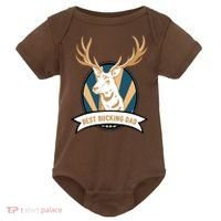 Best Bucking Dad Baby Bodysuit thumb 0