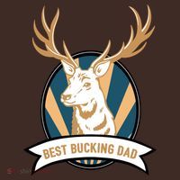 Best Bucking Dad Baby Bodysuit thumb 2